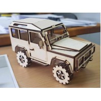 3D джип Land Rover-Defender