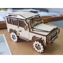 3D джип Land Rover-Defender
